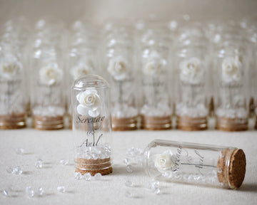 Glass Dome Jar Favors, Luxury Wedding Favors, Modern Wedding Decor, Unique Wedding Favors, Gift For Guests, Engagement Party Favors, Whosale