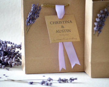 Welcome Guest Bag With Lavender