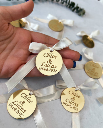 Magnet Favors for Guest, Unique Wedding Favors, Engagement Party Gifts, Wedding Guest Gifts, Elegant Wedding Favors, Save The Date Gifts