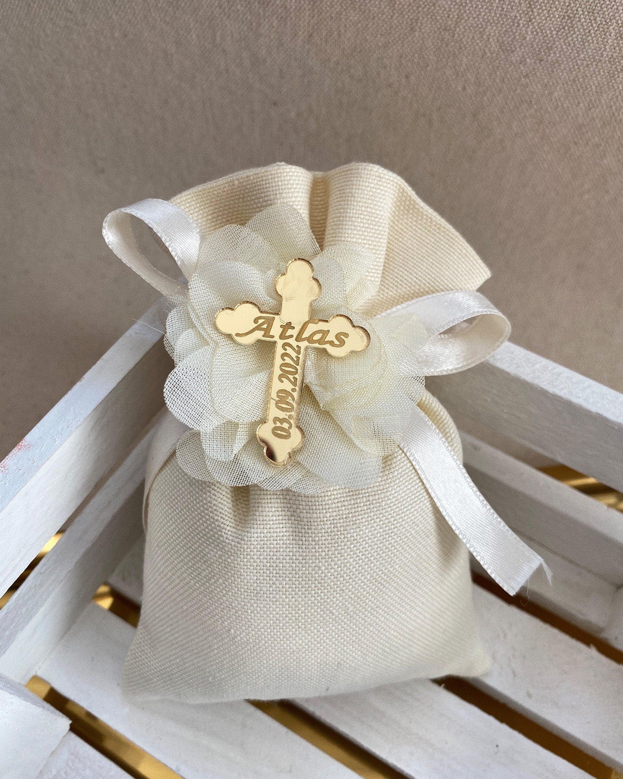 Baptism First Communion Christening Favor Boxes Candy Favor Box  JO  SEASONS CRAFTS