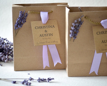 Welcome Guest Bag With Lavender