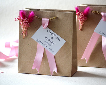 Pink Baby Shower Gift Bag